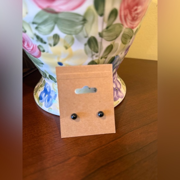 Jewelry - Black Stud Earrings